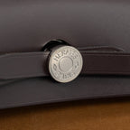 HERMES HERBAG 31 Berline/Vache Hunter Alezan/Ebene SHW