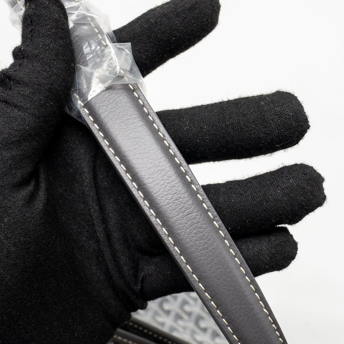 Goyard Hobo Boheme PM Goyard Lucky Clover Goyardine Canvas/Chevroches Calfskin Grey/Light Pink SHW