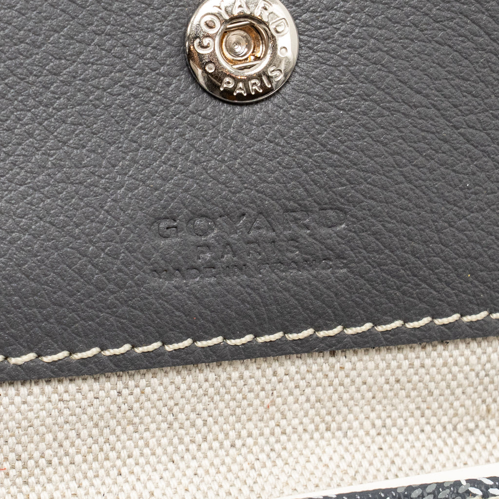 Goyard Hobo Boheme PM Goyard Lucky Clover Goyardine Canvas/Chevroches Calfskin Grey/Light Pink SHW