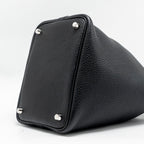 Hermes Picotin 18 Lock Bag Clemence Black SHW