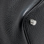 Hermes Picotin 18 Lock Bag Clemence Black SHW
