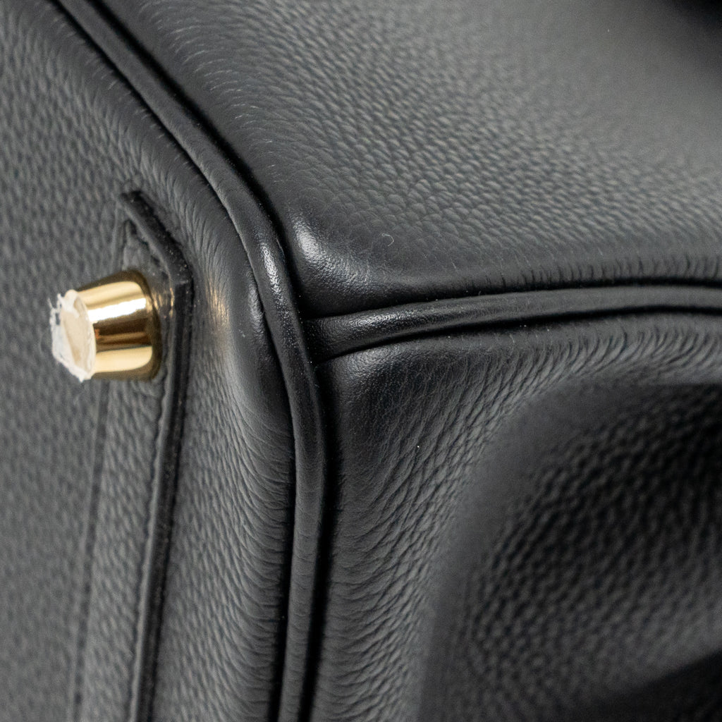 Hermes birkin 25 togo black GHW