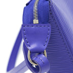 LOUIS VUITTON VINTAGE POCHETTE ACCESSORIES EPI LEATHER PURPLE