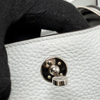 Hermes Mini Lindy Clemence blue pale SHW