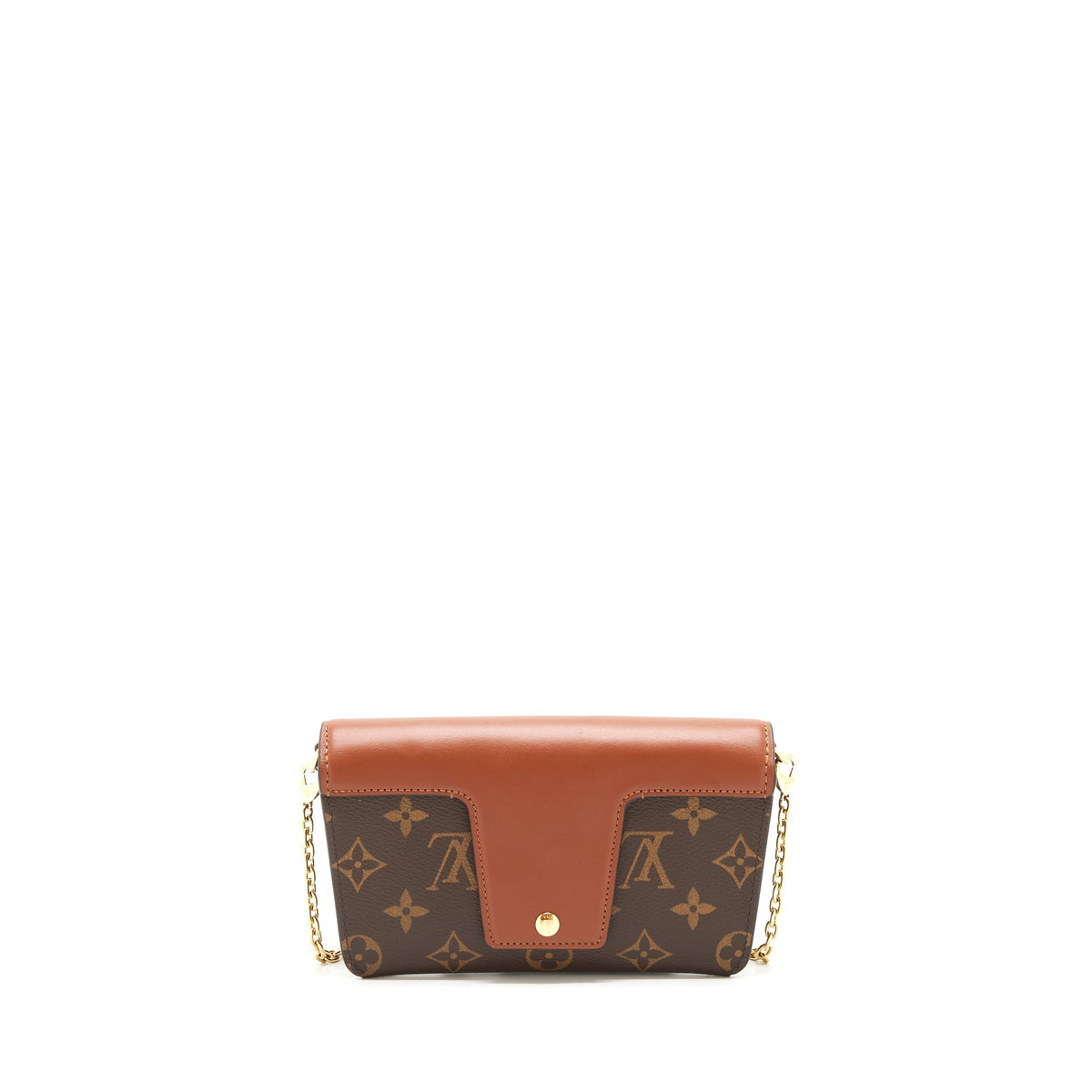 LOUIS VUITTON PADLOCK ON STRAP MONOGRAM CARAMEL GHW