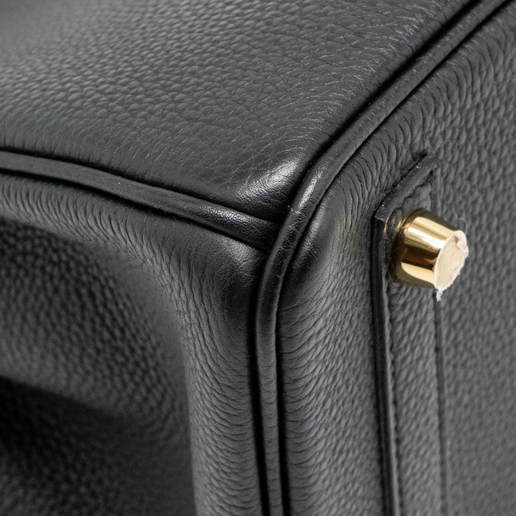 Hermes birkin 25 togo black GHW