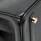 Hermes birkin 25 togo black GHW