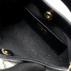 CHANEL 24C MINI 31 CLUTCH WITH CHAIN SHINY CALFSKIN BLACK LGHW (MICROCHIP)