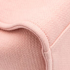 CHANEL DEAUVILLE TOTE BAG CANVAS/LEATHER PINK/WHITE SHW (MICROCHIP)