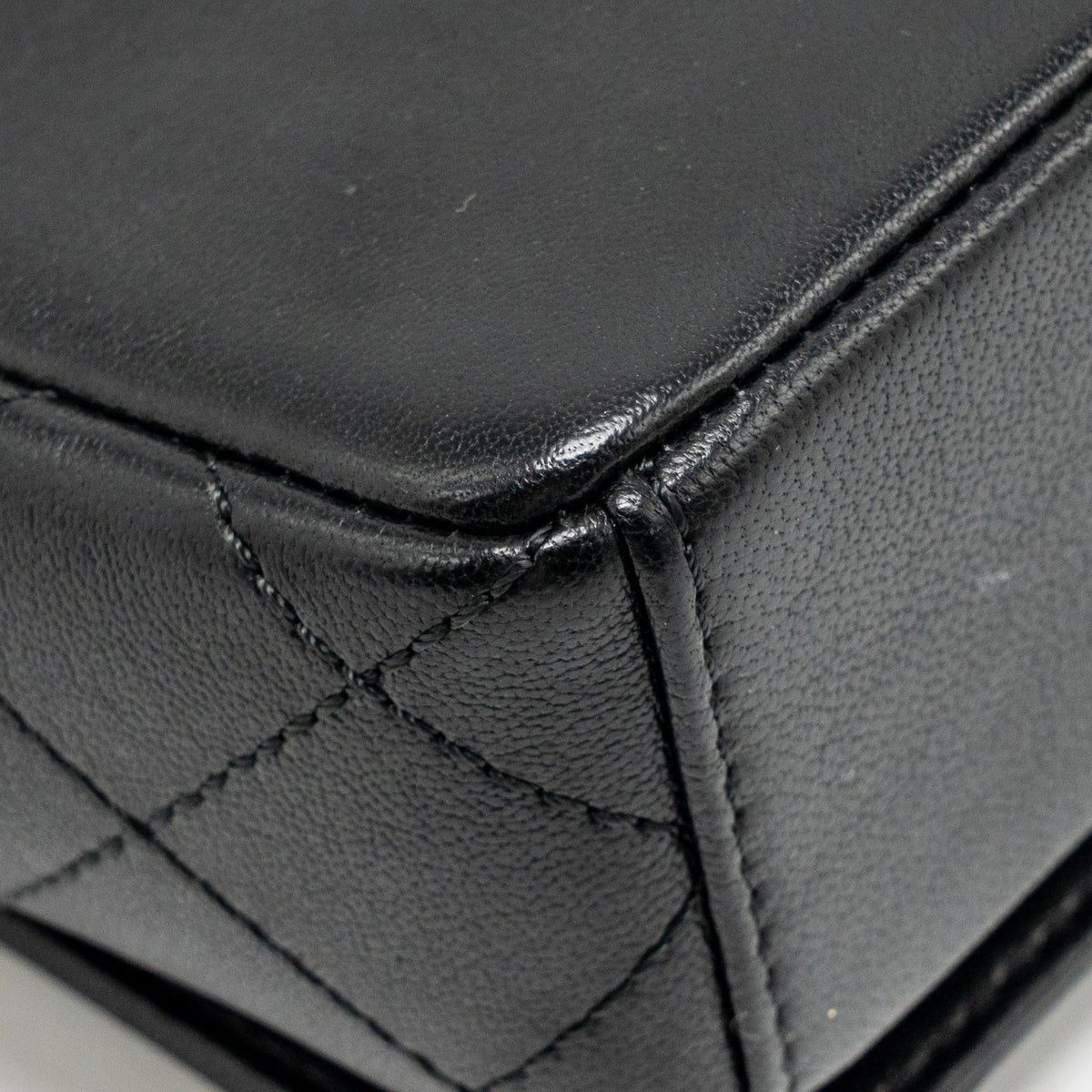 Chanel mademoiselle flap bag lambskin black SHW