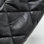 CHANEL SMALL 19 BAG GOATSKIN BLACK MULTICOLOUR HARDWARE