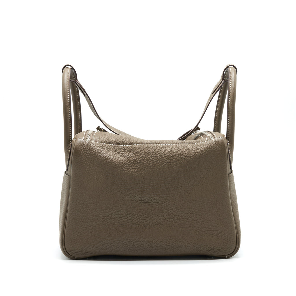 HERMES Lindy 30 Etoupe SHW