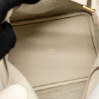 Hermes Picotin 18 Lock Bag Clemence Craie GHW
