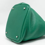 Hermes Picotin 22 Lock Bag Clemence Vert Vertigo SHW