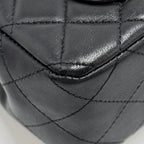 CHANEL EGYPTIAN AMULET MINI RECTANGULAR FLAP BAG LAMBSKIN BLACK GHW
