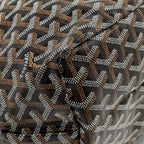 Goyard Saint Louis PM Bag Goyardine Canvas/Chevroches Calfskin black SHW