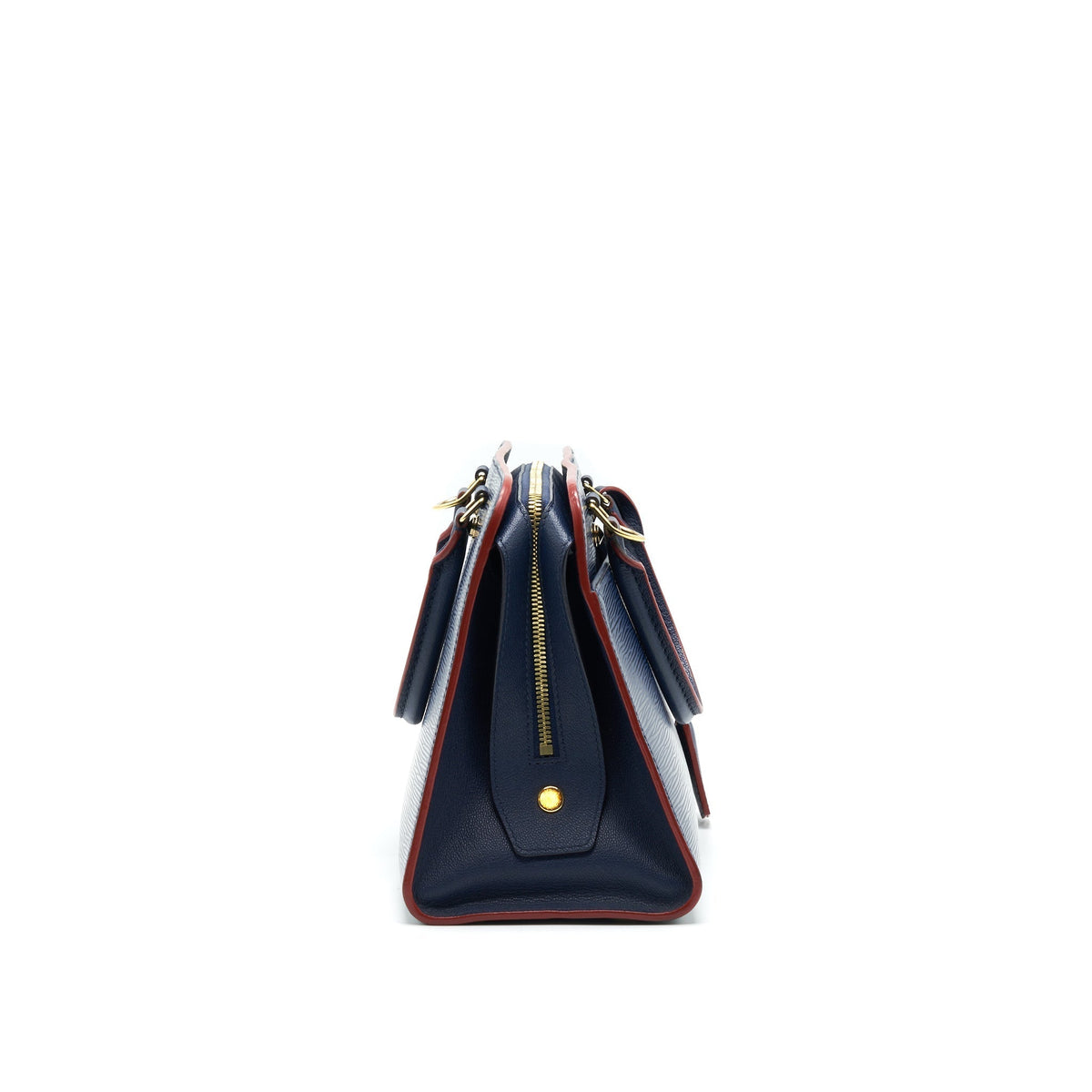 LOUIS VUITTON EPI LEATHER TOTE BAG NAVY