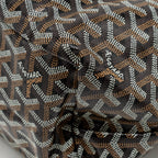Goyard Saint Louis PM Bag Goyardine Canvas/Chevroches Calfskin black SHW