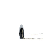 CHANEL 22S WALLET ON CHAINS WITH DETAIL CC LOGO CAVIAR BLACK LGHW