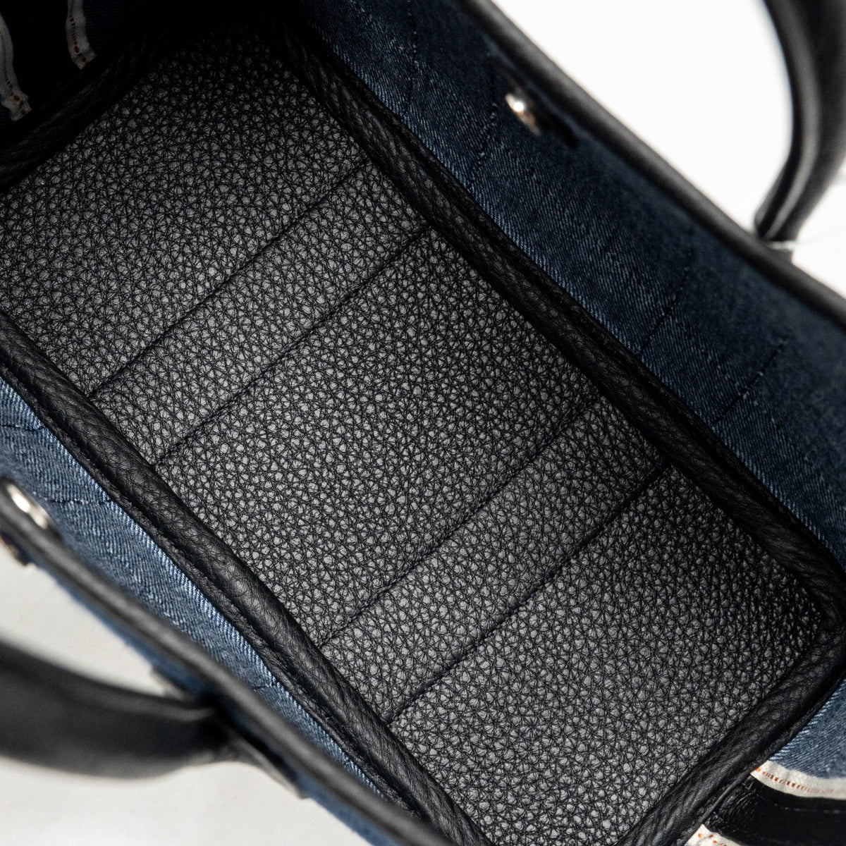Hermes Neo Garden Party 23 Denim/Negonda Denim Moyen/Black SHW