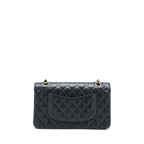 CHANEL MEDIUM CLASSIC FLAP BAG CAVIAR BLACK GHW