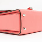 Hermes New Drag 22 Bag Evercolor Rose Ete SHW