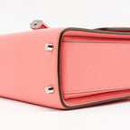 Hermes New Drag 22 Bag Evercolor Rose Ete SHW
