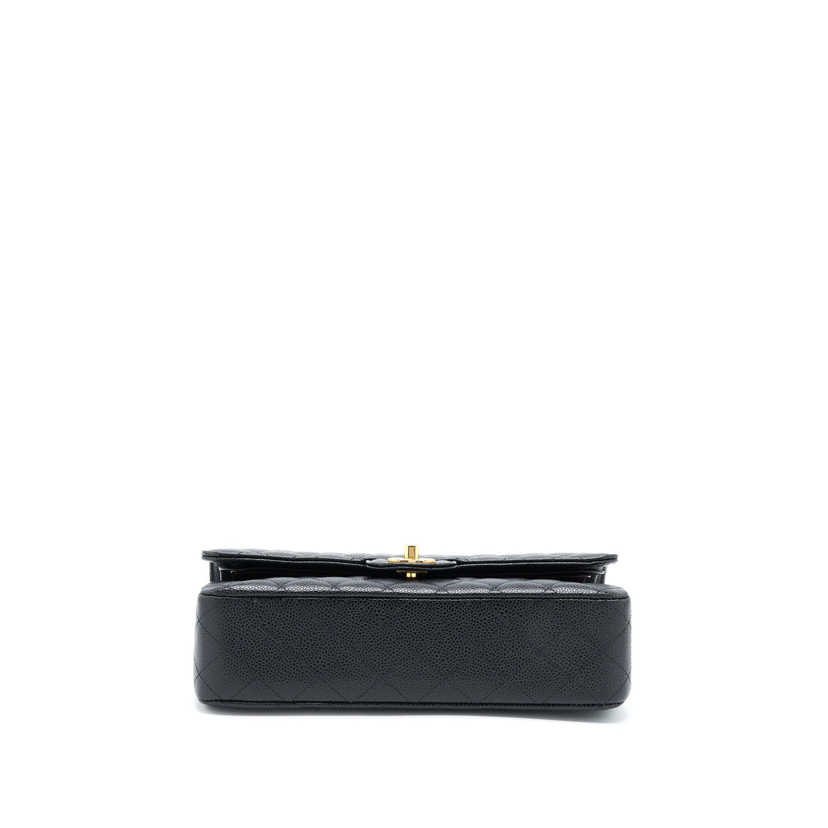 CHANEL MEDIUM CLASSIC FLAP BAG CAVIAR BLACK GHW