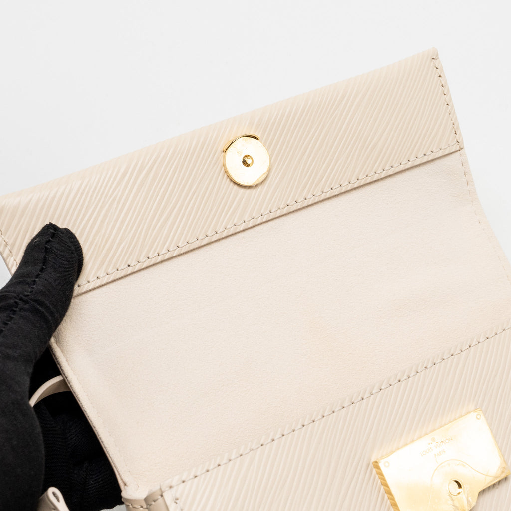 LOUIS VUITTON CLUNNY MINI EPI CREAM WHITE/MULTICOLOUR STRAP SHW
