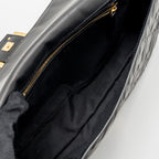 FENDI LARGE BAGUETTE BAG NAPPA BLACK GHW