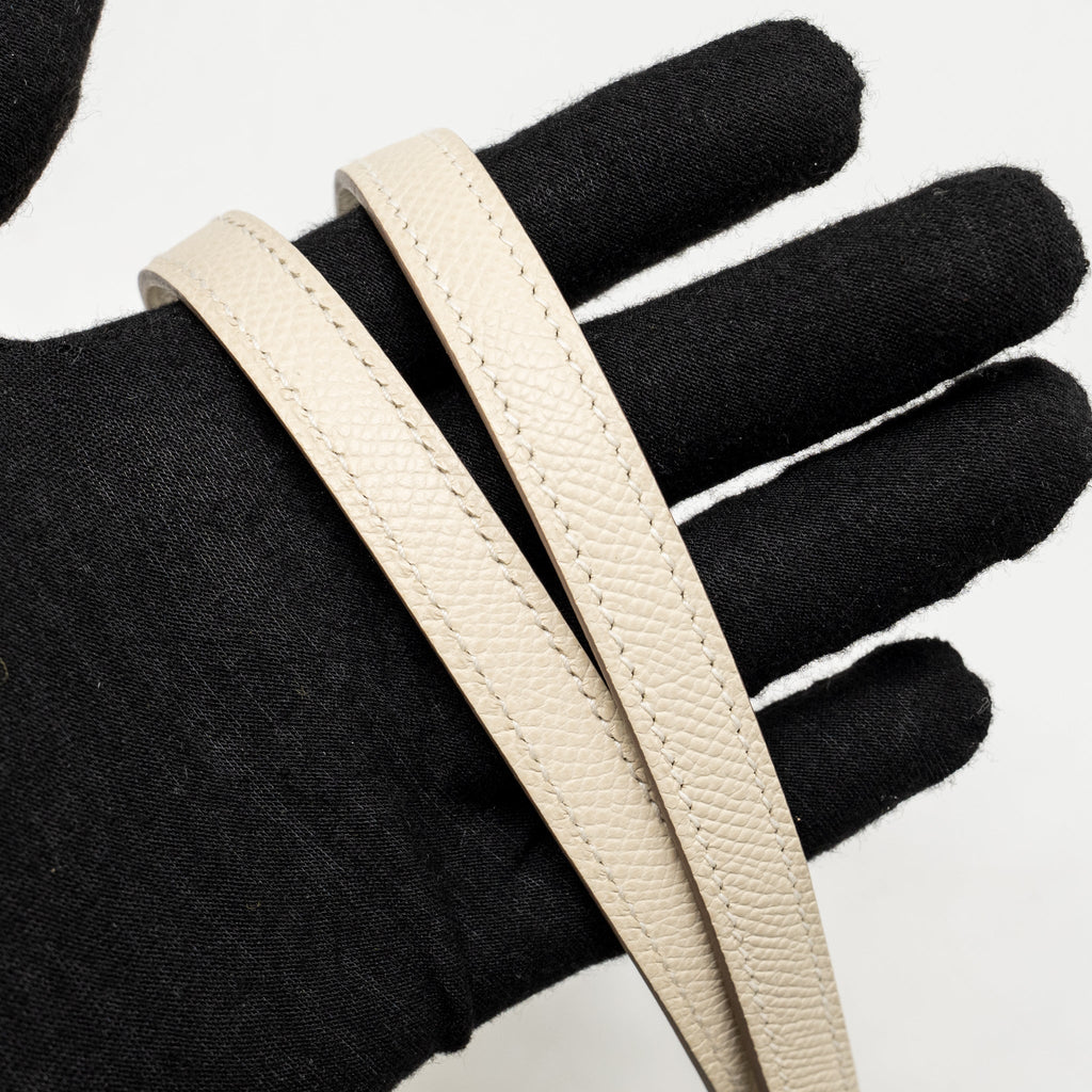 Hermes Mini Constance epsom craie SHW
