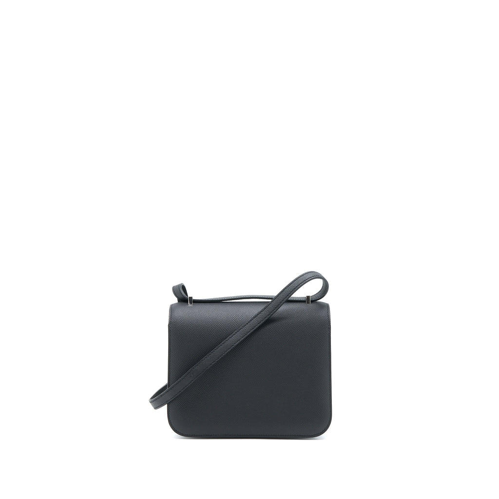 Hermes Mini Constance Epsom Black SHW