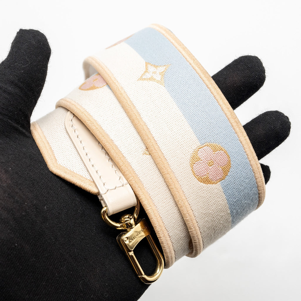 LOUIS VUITTON CLUNNY MINI EPI CREAM WHITE/MULTICOLOUR STRAP SHW