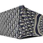 DIOR LARGE BOOK TOTE BLUE OBLIQUE EMBROIDERY