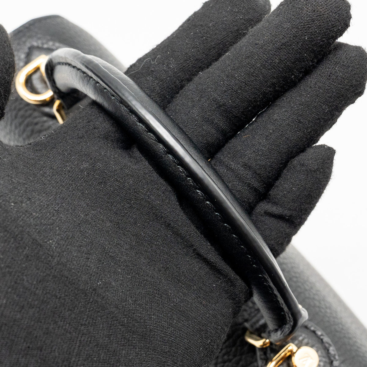 LOUIS VUITTON TWIST ONE HANDLE PM TAURILLON LEATHER BLACK/PINK GHW