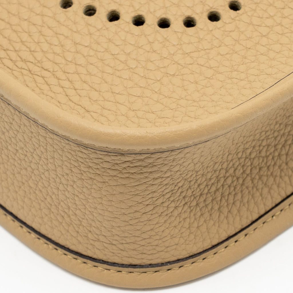 Hermes mini Evelyne clemence poussiere SHW