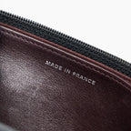 CHANEL 2.55 WALLET ON CHAIN AGED CALFSKIN BLACK RUTHENIUM SHW
