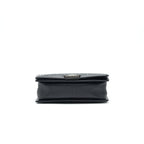 CHANEL MEDIUM BOY CHANEL BAG CAVIAR BLACK RUTHENIUM HARDWARE