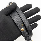 LOUIS VUITTON TWIST ONE HANDLE PM TAURILLON LEATHER BLACK/PINK GHW