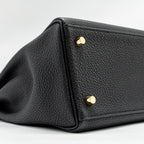Hermes Kelly 32 Togo Black GHW