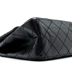 CHANEL LARGE 2.55 REISSUE FLAP BAG AGED CALFSKIN BLACK LGHW