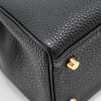 Hermes Kelly 32 Togo Black GHW