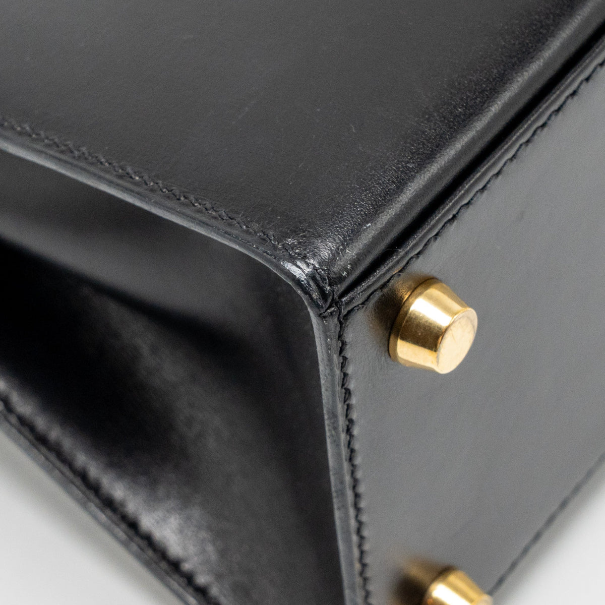 Hermes vintage mini kelly 20 box black GHW