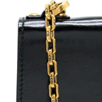 DIOR J'ADIOR MEDIUM FLAP BAG WITH CHAIN BLACK GHW