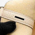 Hermes Picotin 18 Lock Bag Clemence/Ostrich Handle Nata/Jaune Citron SHW