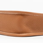 HERMES Mini Evelyn Clemence Gold GHW