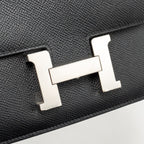 Hermes mini constance epsom black shw