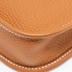 HERMES Mini Evelyn Clemence Gold GHW