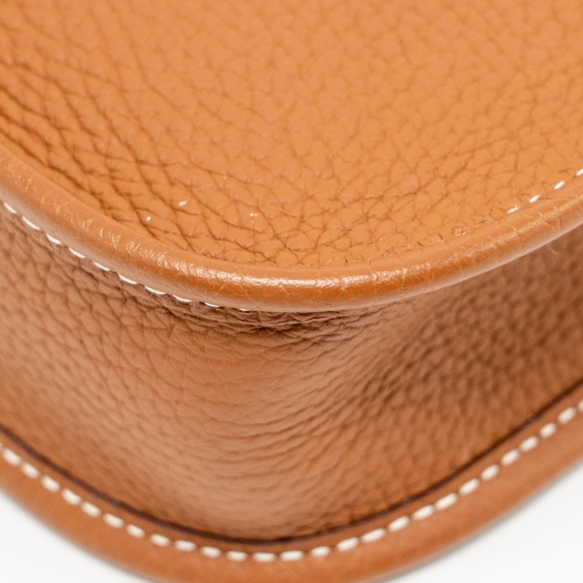 HERMES Mini Evelyn Clemence Gold GHW