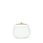 CHLOE NILE SHOULDER BAG WHITE GHW